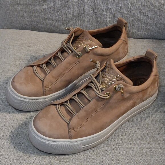 Paul Green Faye Sneaker Alpaca Nubuk Women's US 6/UK 3.5 - Picture 1 of 13